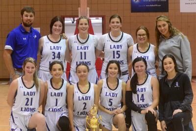 The Blooming Grove Lady Lions won the girls consolation title.